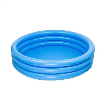 INTEX 59416NP Crystal Blue Three Ring Inflatable Paddling Pool 1.14m x 25cm The Stationers